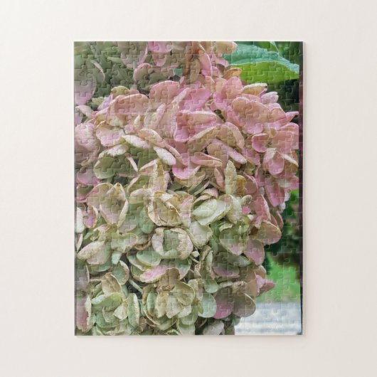 romantische tuin hydrangea legpuzzel (Verticaal)