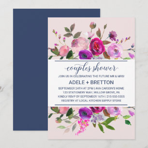 Romantische Tuin Koppel Bruisparty Kaart