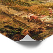 Romantische tuin poster (Hoek)