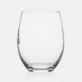 Romantische Tuin Trouwen Bloemenboog Fontein Wijnglas Zonder Voet (Links)