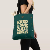 Romantische typografie tas Valentijnsdag cadeau (Dichtbij)