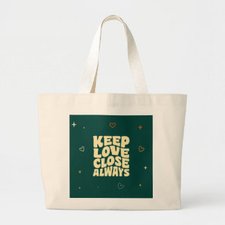 Romantische typografie tas Valentijnsdag cadeau