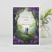 ROMANTISCHE UITNODIGING (Staand voorkant)