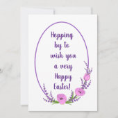 Romantische vakantieworsten Tulip bloemen Pasen (Voorkant)