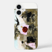 ROMANTISCHE VALENTIJN BRIEF, RODE WAX SEAL Case-Mate iPhone CASE (Achterkant)