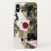 ROMANTISCHE VALENTIJN BRIEF, RODE WAX SEAL Case-Mate iPhone CASE (Achterkant)