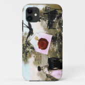 ROMANTISCHE VALENTIJN BRIEF, RODE WAX SEAL Case-Mate iPhone CASE (Achterkant)