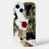 ROMANTISCHE VALENTIJN BRIEF, RODE WAX SEAL Case-Mate iPhone CASE (Achterkant)