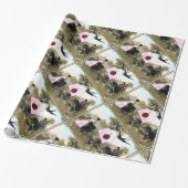 ROMANTISCHE VALENTIJN BRIEF, RODE WAX SEAL MET HAR CADEAUPAPIER (Uitgerold)