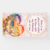 Romantische Valentijn Cruise deur marker Spandoek (Horizontaal)