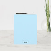 Romantische Valentijn's Day Kaart Gepersonaliseerd (Achterkant)