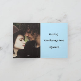 Romantische Valentijn's Day Kaart Gepersonaliseerd