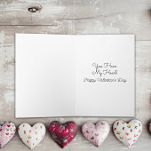 Romantische Valentijnsdag anime paar Kaart