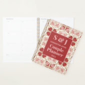 Romantische Valentijnsdag Bistro Tegel Koppel Planner (Display)