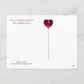 ROMANTISCHE VALENTIJNSDAG CAT FEESTDAGENKAART (Achterkant)