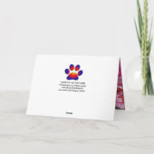 ROMANTISCHE VALENTIJNSDAG CAT MET PINKROSES FEESTDAGEN KAART (Achterkant)