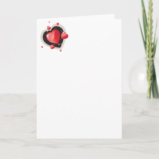 Romantische Valentijnsdag Feestdagen Kaart (Voorkant)
