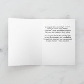 Romantische Valentijnsdag kaart voor man (Binnen)