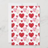 Romantische Valentijnsdag Kaart voor oudere koppel (Achterkant)