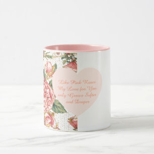 Romantische Valentijnsdag met mooie rozen Mok