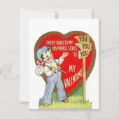  Romantische Valentijnsdag Notitiekaartje (Voorkant)