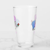 Romantische Valentijnsdag Olifant Glas (Links)