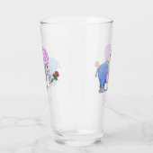Romantische Valentijnsdag Olifant Glas (Rechts)