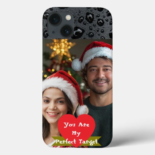 Romantische Valentijnsdag Premium gepersonaliseerd Case-Mate iPhone Case (Achterkant)