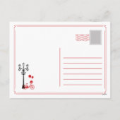 Romantische Valentijnsdag wenskaart Feestdagenkaart (Achterkant)