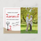 Romantische Valentijnsdag wenskaart Feestdagenkaart (Voorkant)