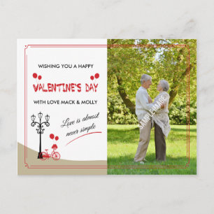 Romantische Valentijnsdag wenskaart Feestdagenkaart