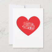 Romantische Valentijnsdagkaart Feestdagenkaart (Voorkant)
