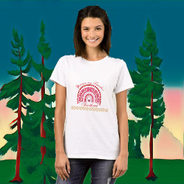 Romantische Valentijnse jij bent mijn regenbooglie T-shirt