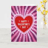 Romantische Valentijnskaart met Hart Kaart (Gele Bloem)