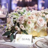 Romantische veld bloem bruiloft plaats kaarten plaatskaartje