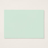 Romantische ventilator in Blauwe Tonen - Hartelijk Visitekaartje (Achterkant)