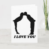 ROMANTISCHE VERJAARDAG VROUW MAN HEM OF HAAR KAART (Voorkant)