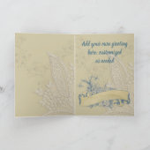 Romantische Verjaardagskaart - Vrouw in het Water Kaart (Binnen)