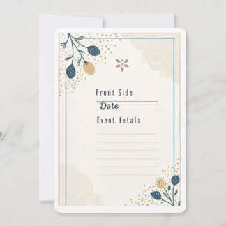 Romantische verjaardagsuitnodiging voor hem - Aanp Kaart