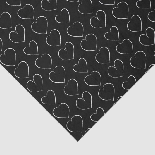 ROMANTISCHE VERLICHTING HART TISSUEPAPIER (Detail)