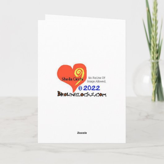 Romantische Verwelkte Bloemenkaart Kaart (Achterkant)