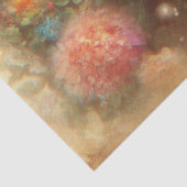 Romantische Victoriaanse Tuin Kat Decoupage  Tissuepapier (Detail)
