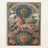 Romantische Vintage Art Nouveau Circus Planner (Voorkant)