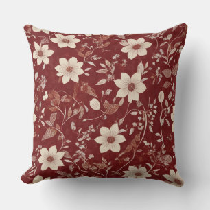 Romantische vintage bloemen kussen