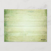 Romantische Vintage Fotocollage Liefdesboodschap Briefkaart (Achterkant)