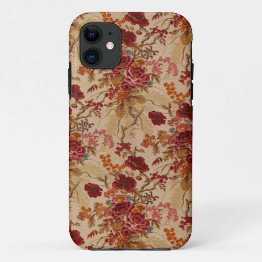 Romantische vintage rode rozen Case-Mate iPhone case (Achterkant)