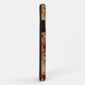 Romantische vintage rode rozen Case-Mate iPhone case (Achterkant/rechts)
