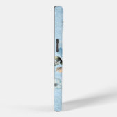 Romantische vintage waterverf bloemkooi Case-Mate iPhone case (Achterkant / Rechts)