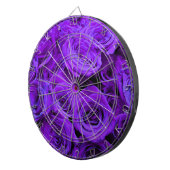 romantische violette paarse rozen ,  rozenroos bou dartbord (Voorkant Rechts)