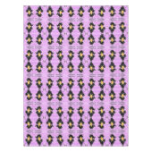 Romantische Vogel met Roos Funny Tafelkleed (Voorkant)